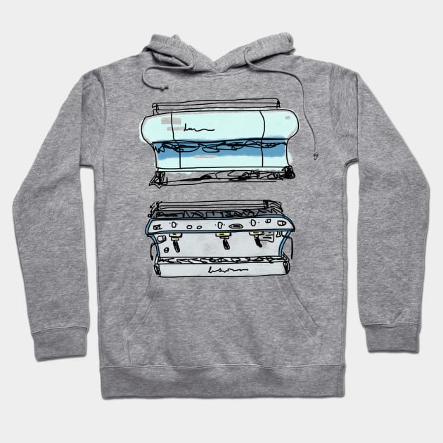 Espresso Machine Hoodie by Walcott